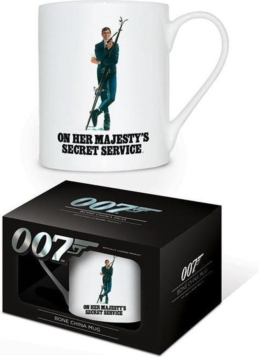 JAMES BOND - Bone China Beker 315 ml - OHMSS
