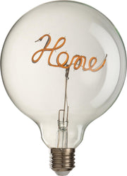 J-Line Ledlamp In Doos Home Glas Geel/Transparant E27
