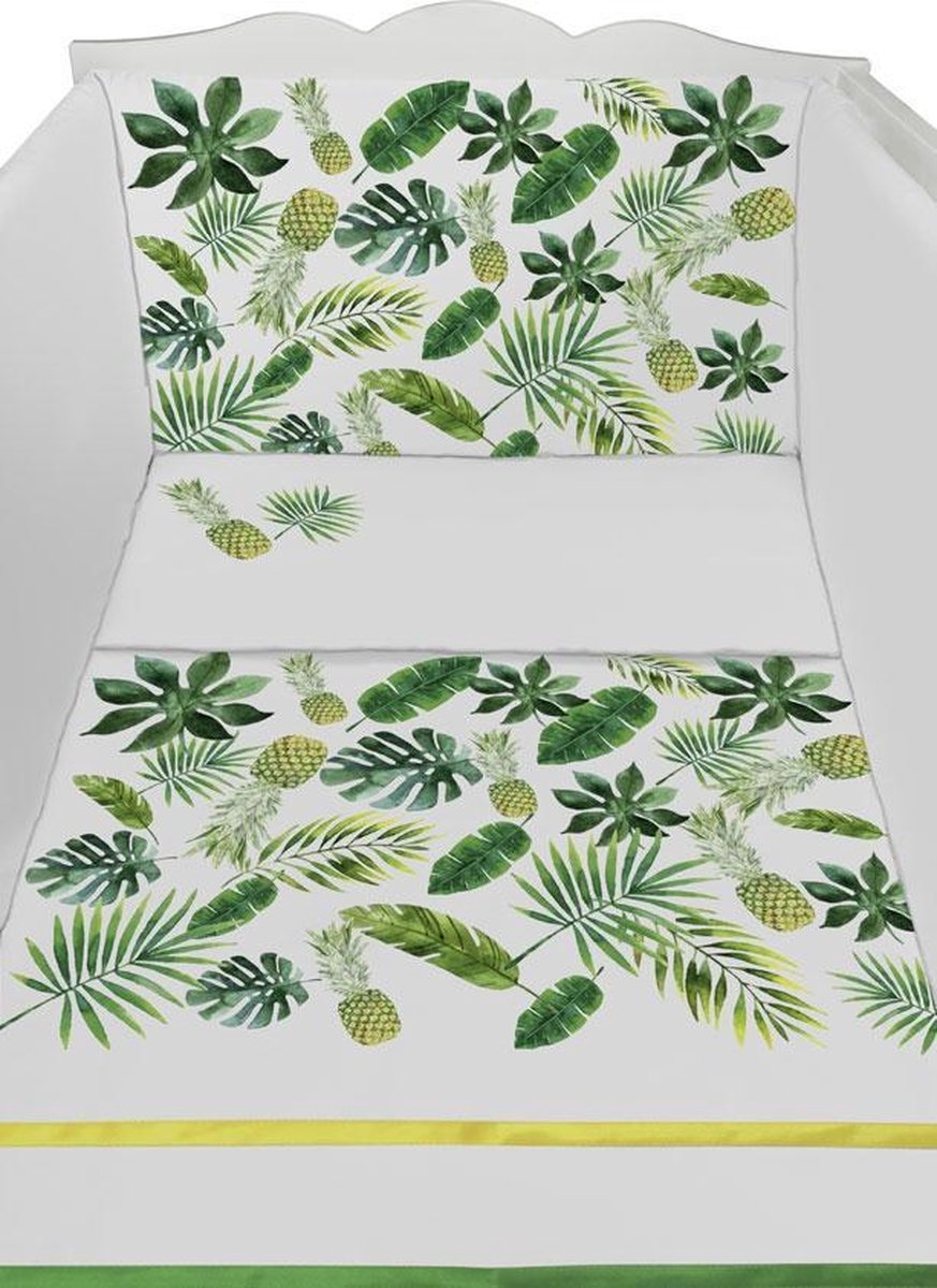 3-Delig Dekbedset Urban Jungle 100x135cm