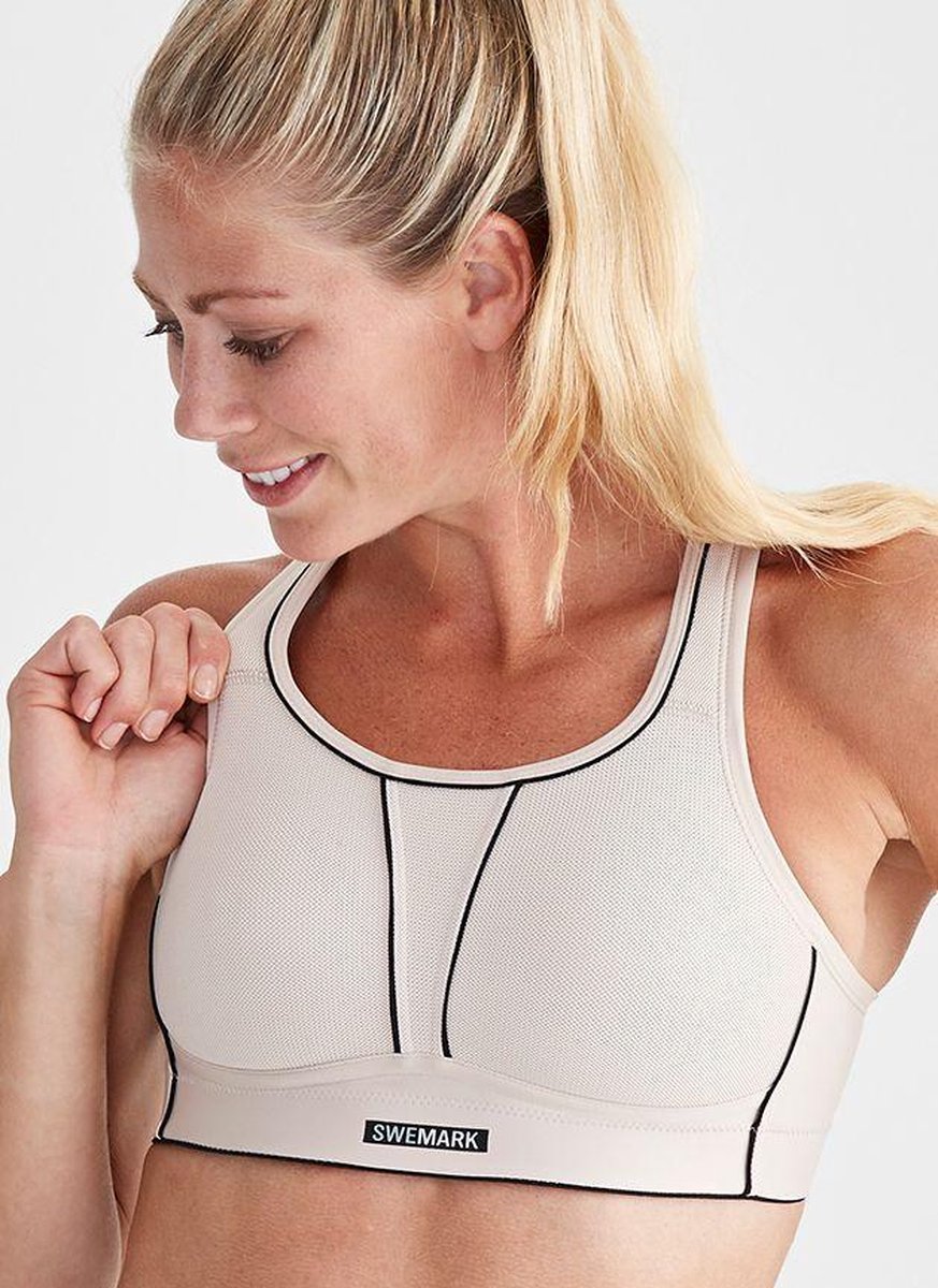 sportbh dames -de beste sportbeha- 100B- beige