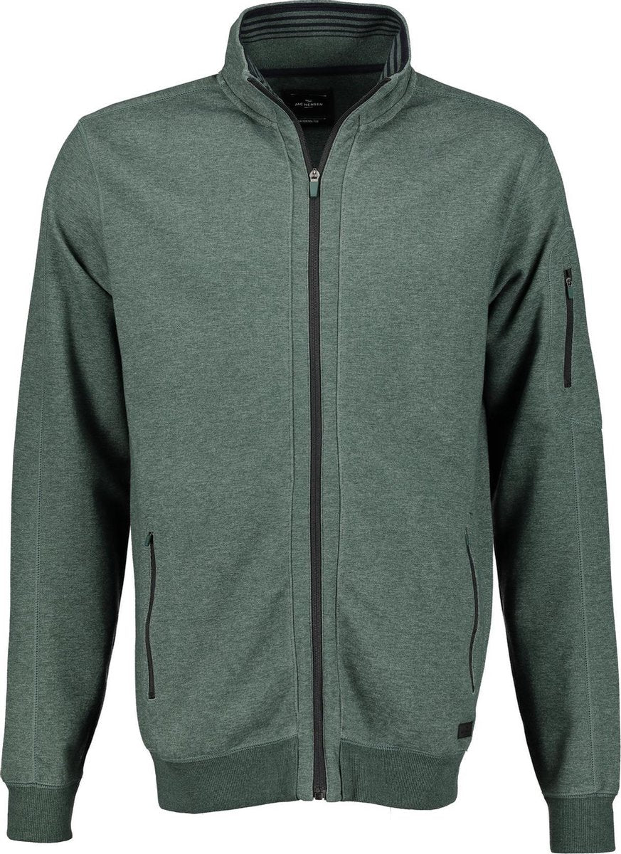 Jac Hensen Vest - Extra Lang - Groen - 3XL Grote Maten