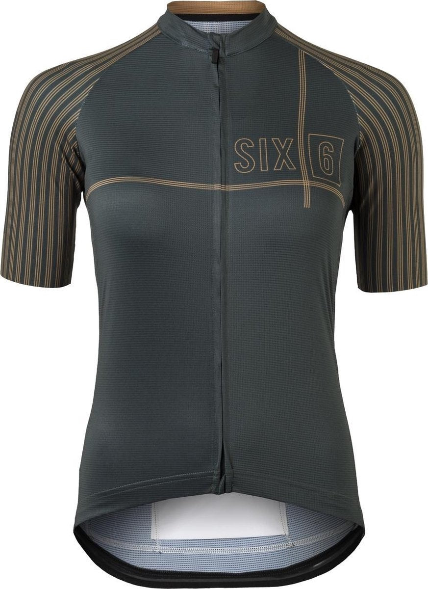 AGU Classic Fietsshirt II Six6 Dames - Groen - XXL