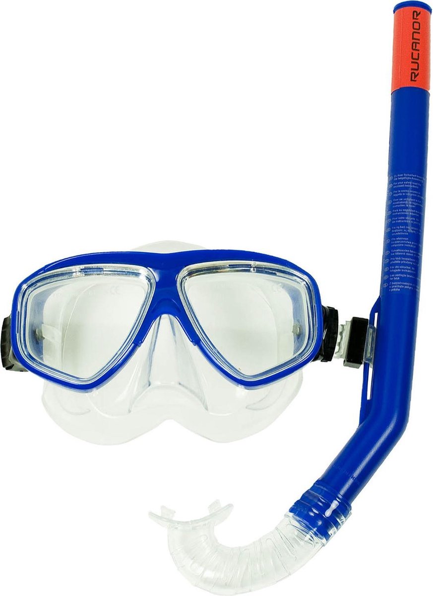 Rucanor Ray - Snorkelset - Kinderen - Blauw