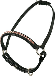 MHS Showhalster Mon Cherie Zwart/Roze mt 2