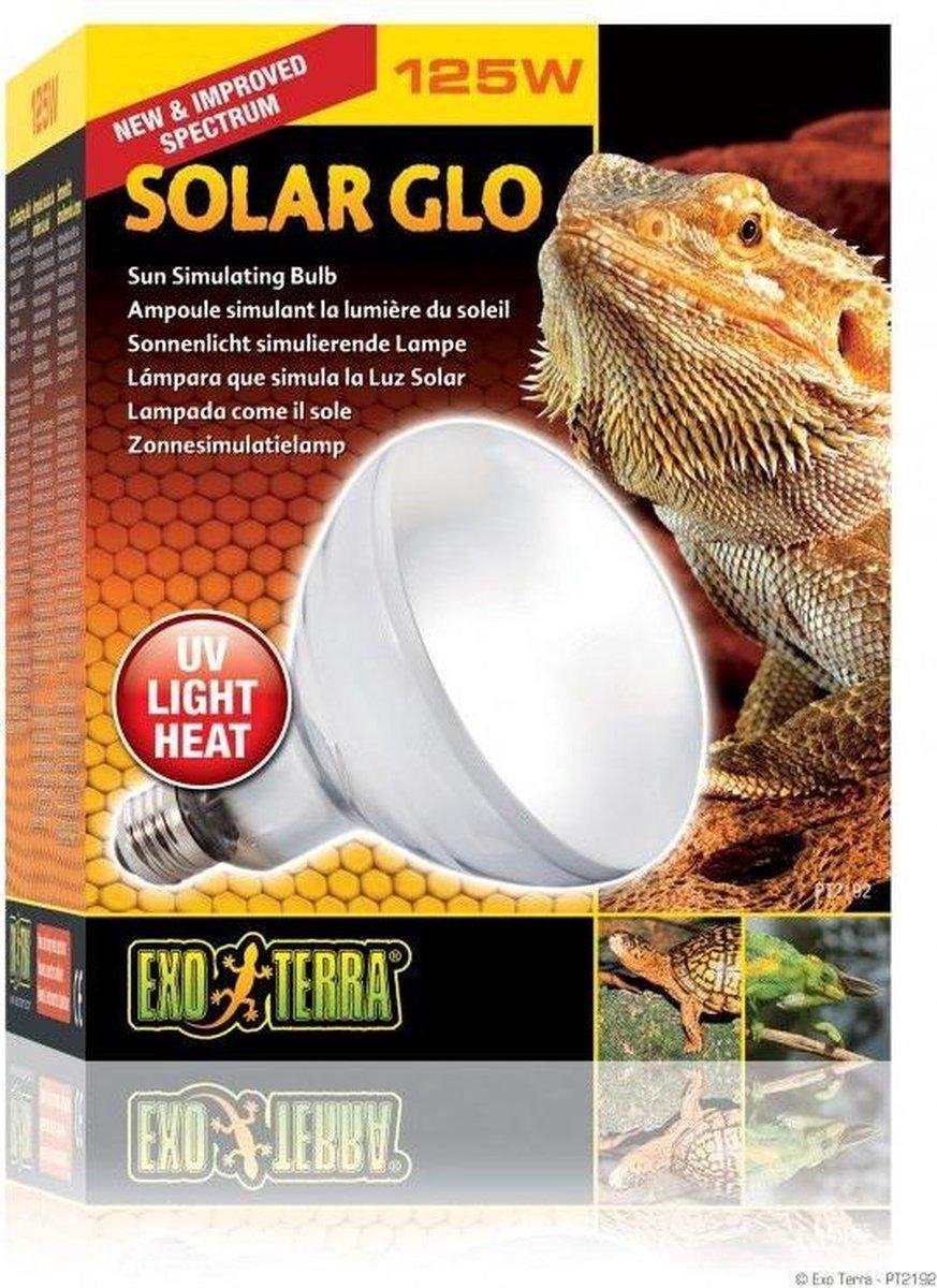 Exo Terra solar glo warmte- en uvb-lamp 125w