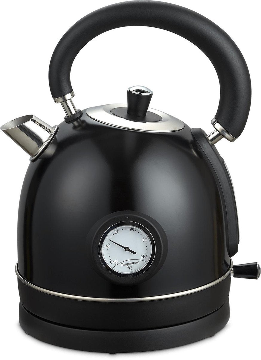 MOA Waterkoker Retro Zwart 1