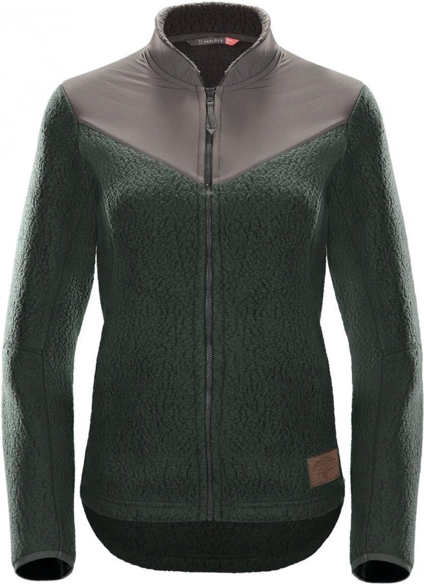 Haglöfs - Pile Jacket Women - Groen - Dames - maat  S