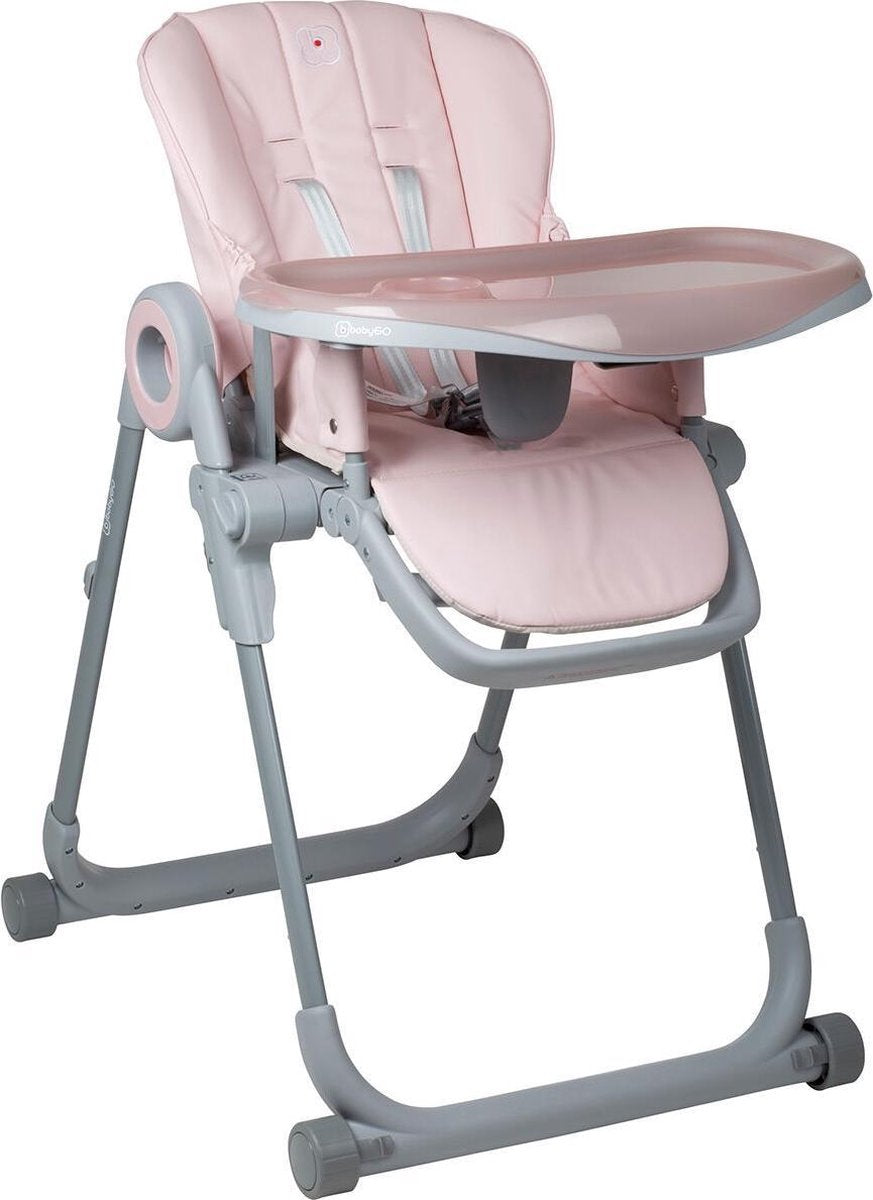 BabyGO Kinderstoel Divan Roze - eetstoel voor kinderen