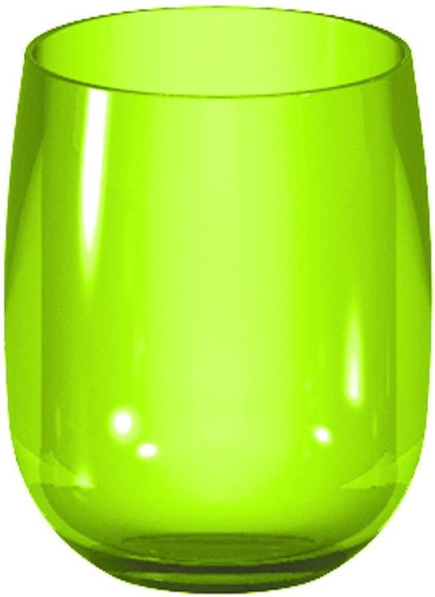 Longdrinkglas groen - Set van zes - Zak! Designs