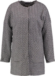 Only gevoerde boucle zomerjas knopensluiting - Maat S
