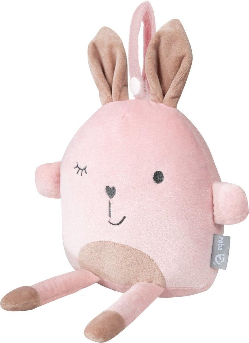 Roba Knuffelhanger Lil Cuties Meisjes 12 X 7 Cm Polyester Roze