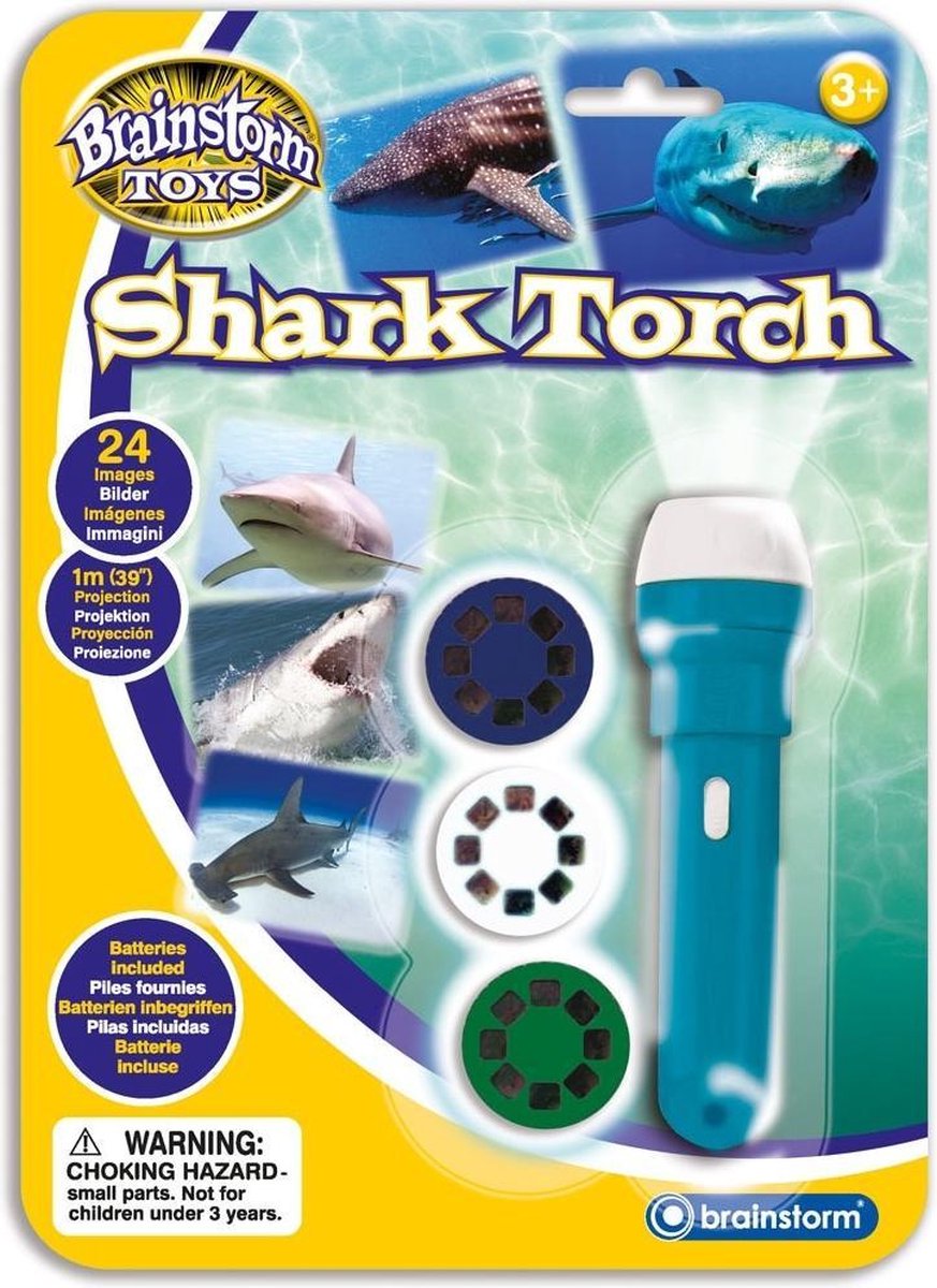 Brainstorm Toys Zaklampprojector Haaien Junior 11