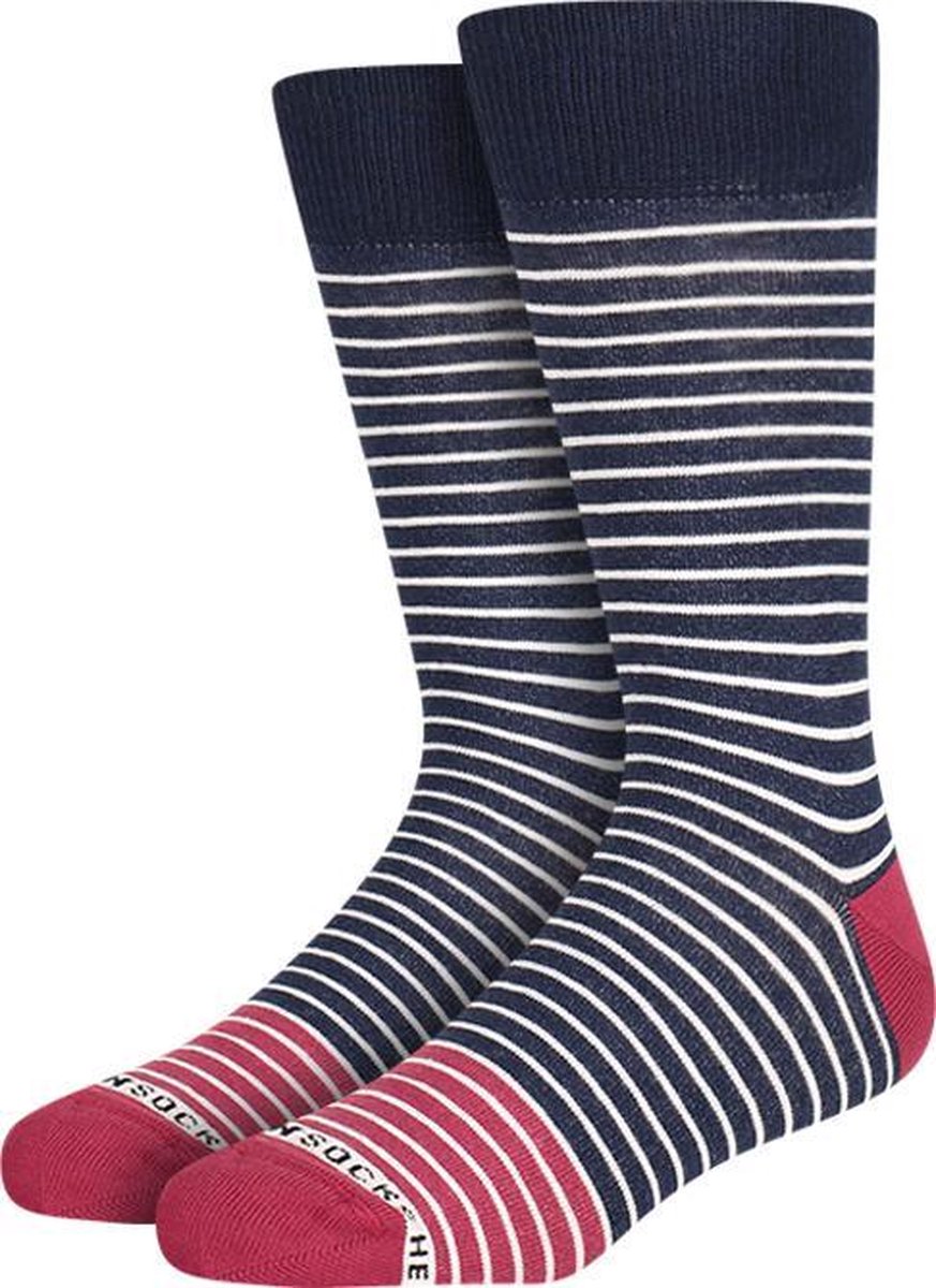 Heroes on Socks Steven Navy Sokken