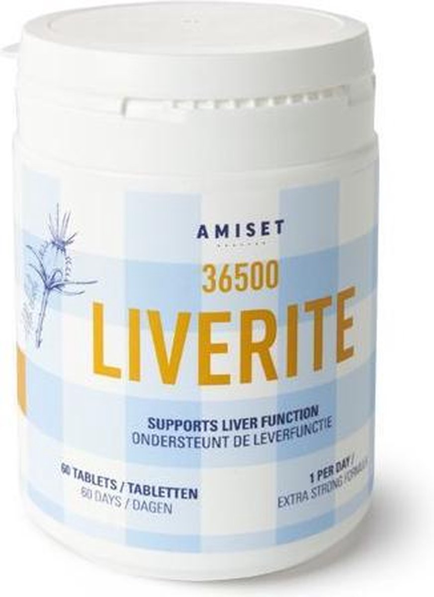 Amiset Liverite 60 tabletten