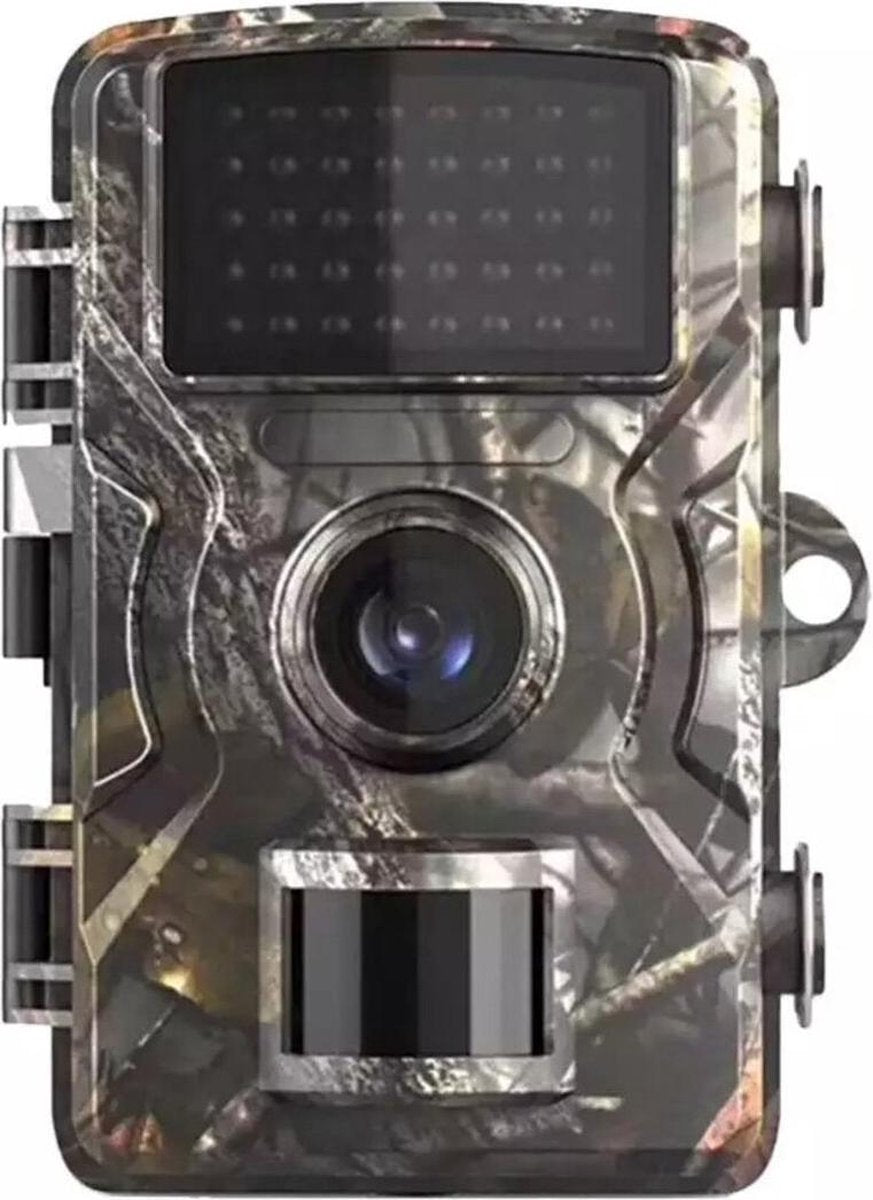 HuntingEye Wildcamera Met Nachtzicht | Wildlife Camera Met Speaker | Met Scherm | Waterbestendig