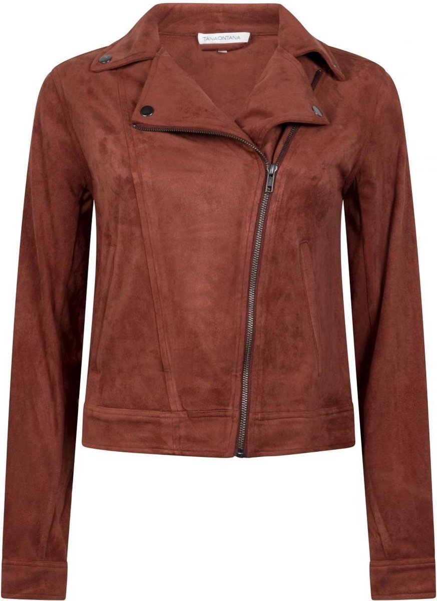 Tramontana Jacket Biker Suedine Cognac - XL