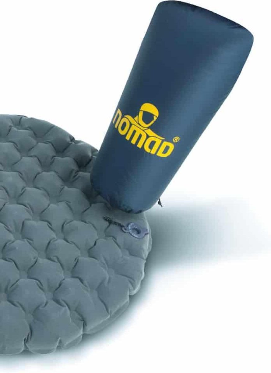 NOMAD Pumpbag - Pomp voor slaapmat - Donkerblauw