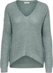 Jdynew Megan L/s Pullover Knt Noos 15208245 Abyss/w. Black P