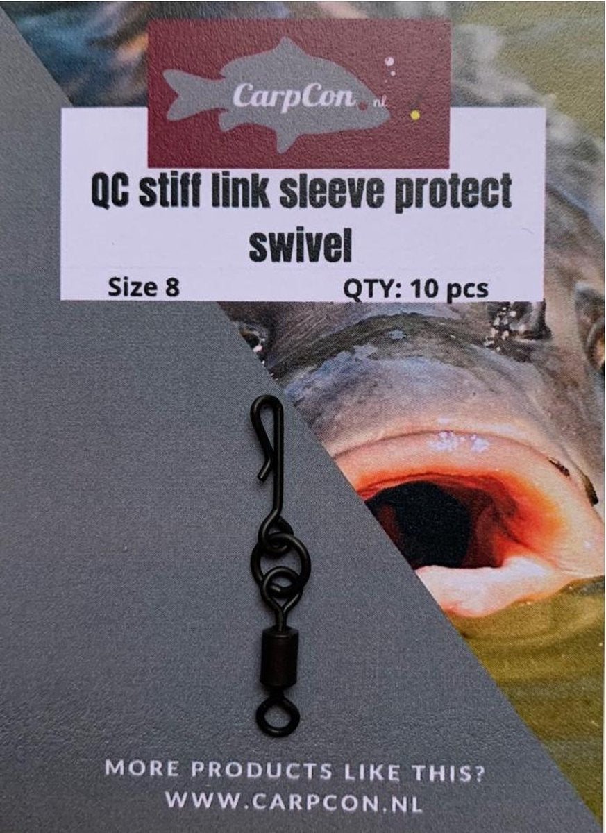QC Stiff Link Sleeve Protect Swivel Size 8 - 10 stuks