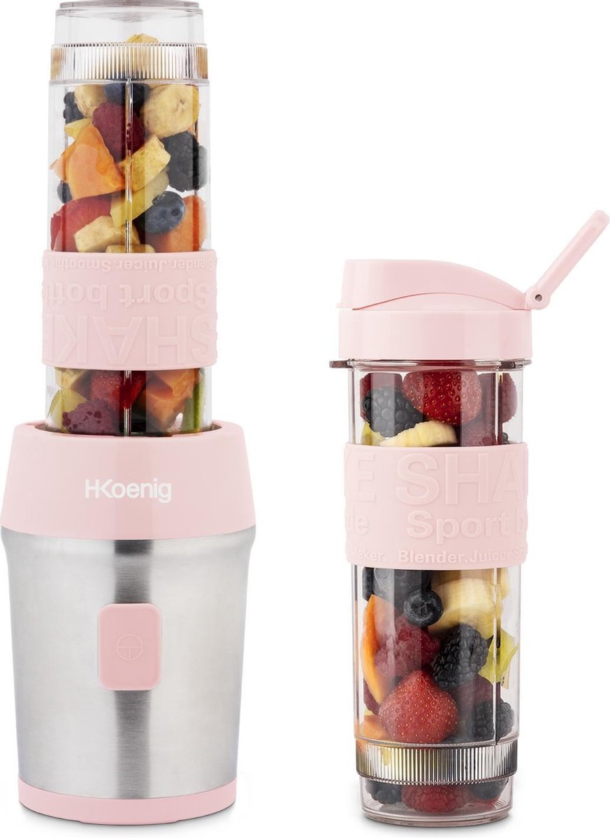 H. KOENIG BLENDER TO GO MET DRINKBEKERS