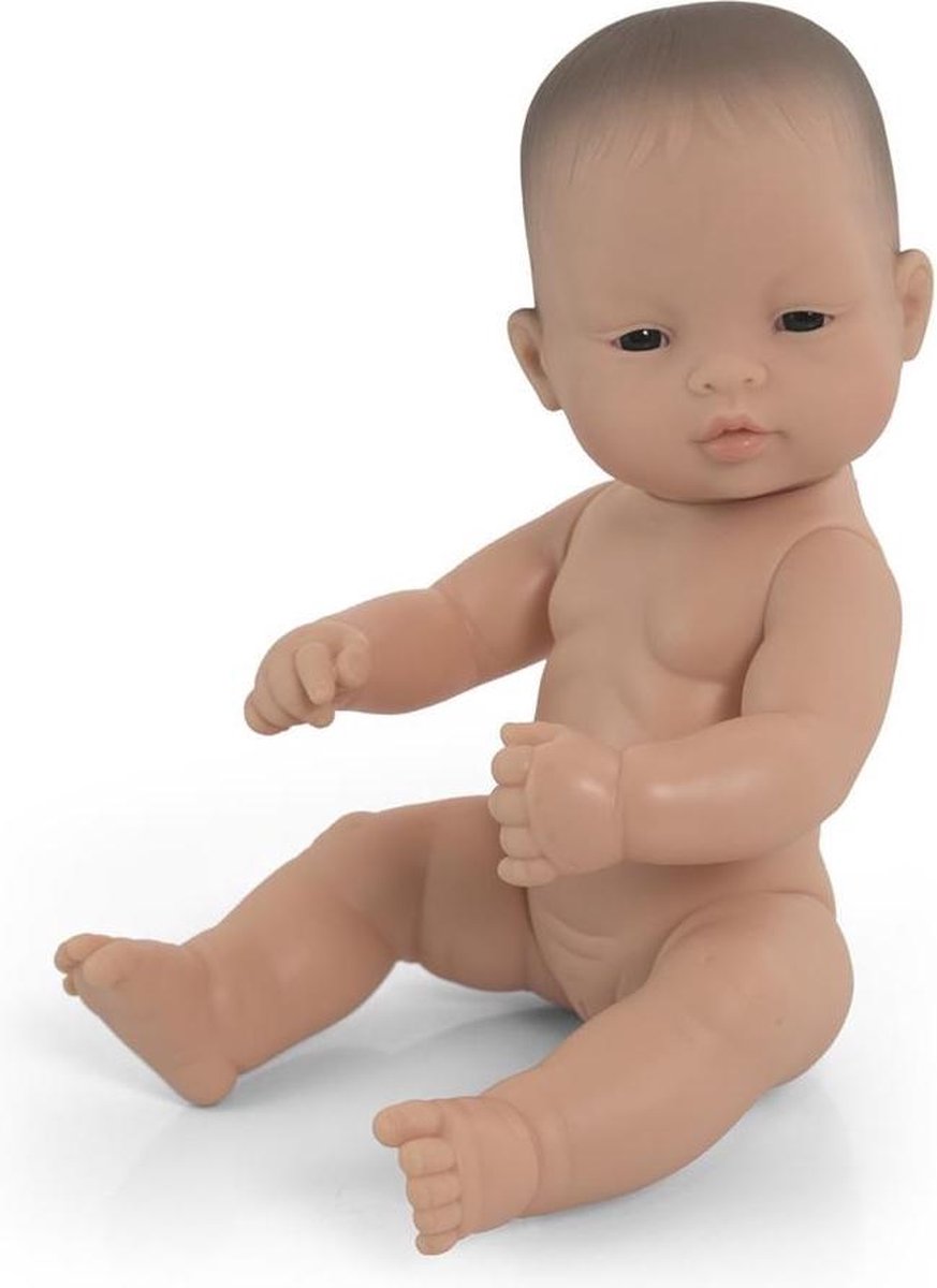 Miniland Babypop Aziatisch Meisje 32 Cm Blank