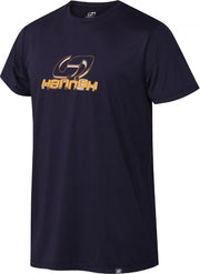 Hannah Sportshirt Parnell Heren Polyester Donkerblauw Maat M