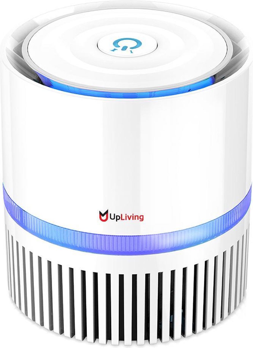 UpLiving™ luchtreiniger - HEPA- en koolstoffilter - Compact - Wit