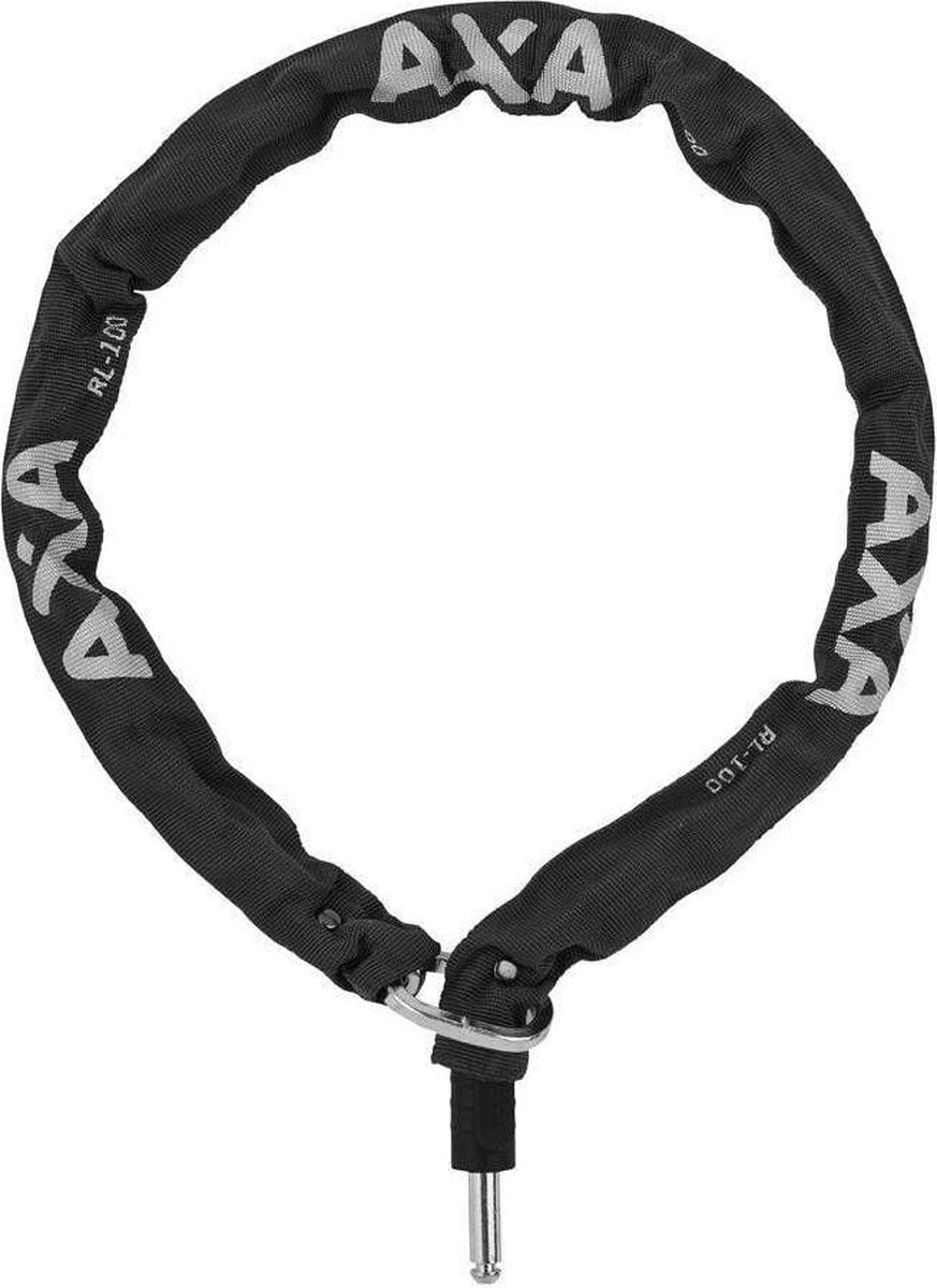AXA RLC plug in ketting Zwart RLC 100cm ø5