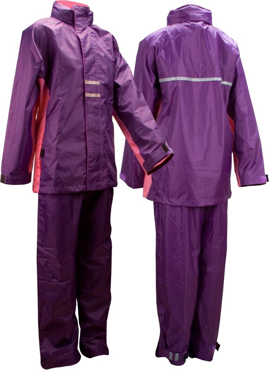 Ralka Regenjas Kids - Paars - Maat 116