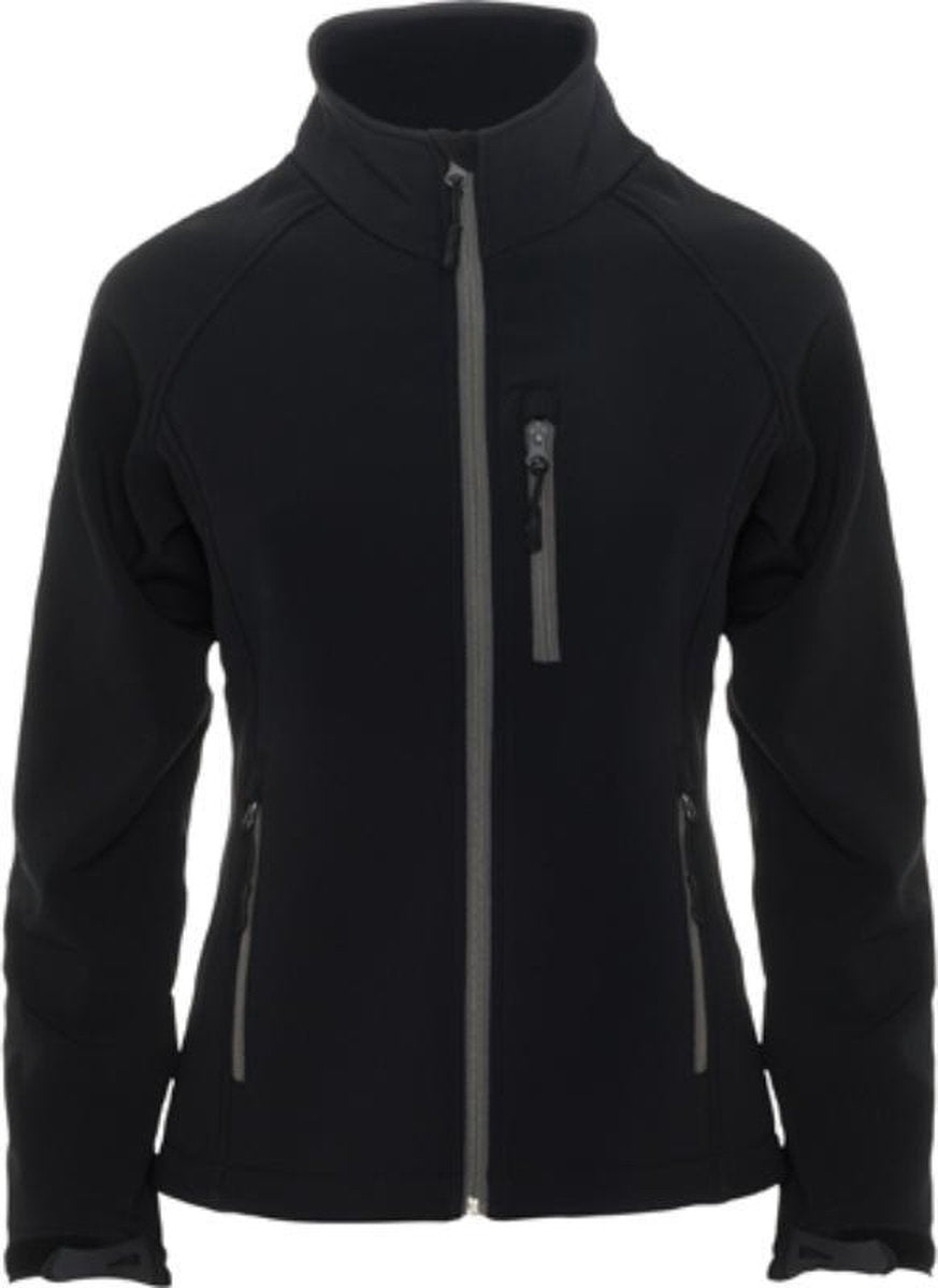 Antartida Softshell Jas Dames Zwart XL