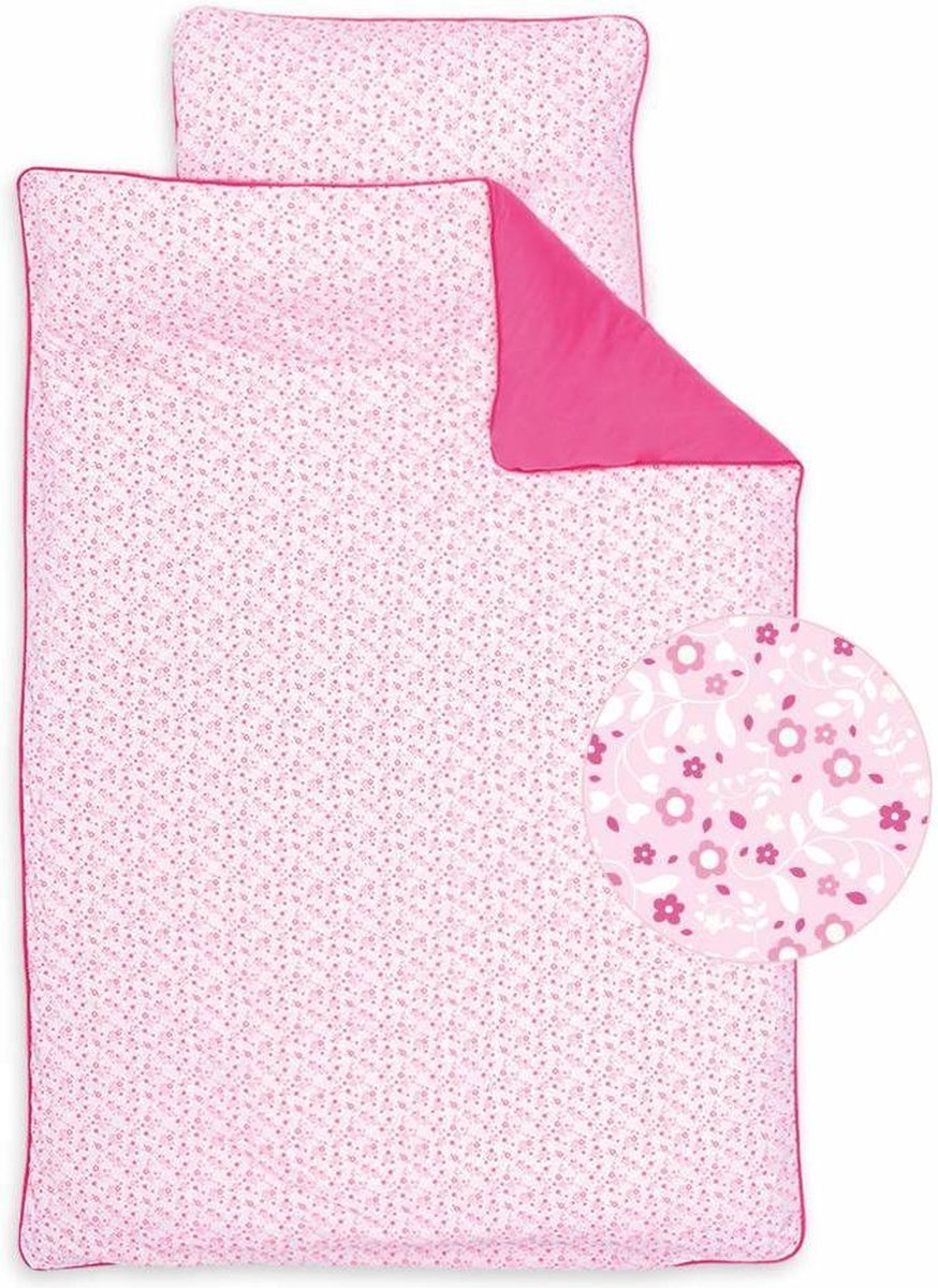 Bemini Dekbedovertrek Jersey 100x140cm LIZIE Pompon