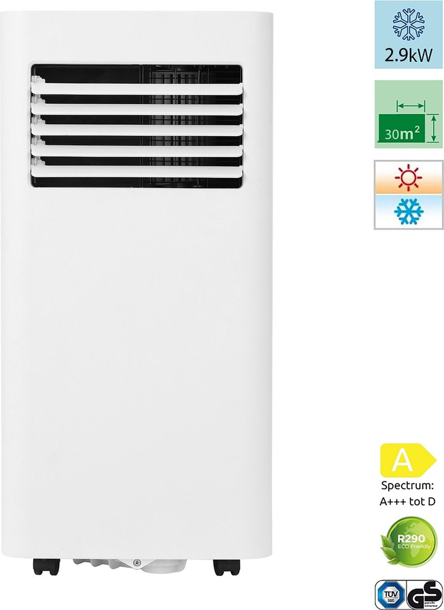 Mobiele 4-in-1 airconditioner: koelen