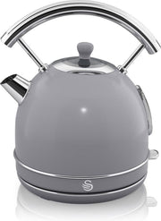 Swan Retro Waterkoker 1.8 Liter Grijs