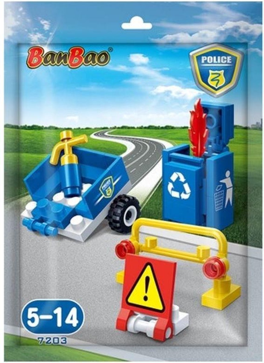 Banbao Uitbreidingsset Politie 39-delig