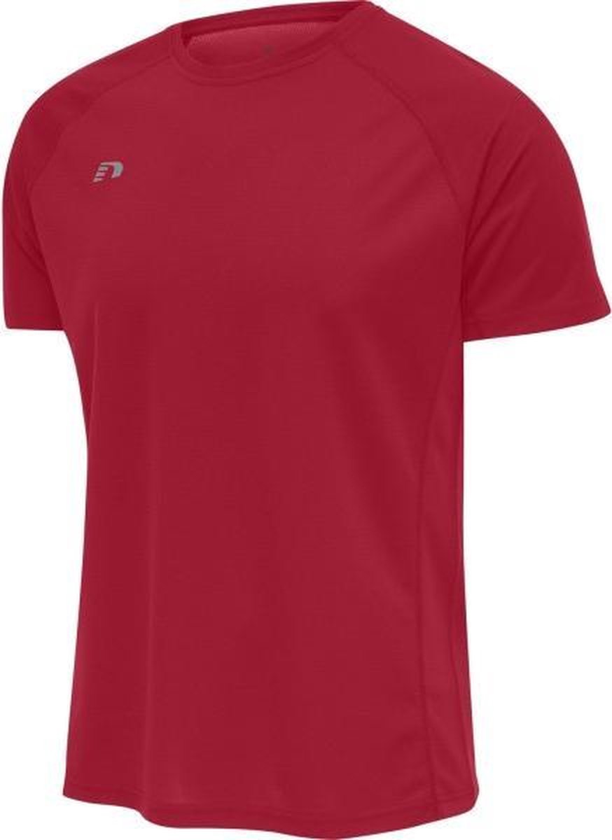 Newline Core Running Shirt Heren - rood - maat L