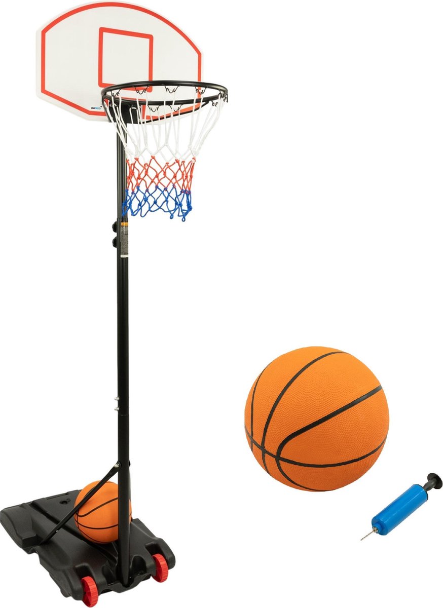 MaxxToys Basketbalstandaard - basketbalpaal Slam Dunk L -  basketbalring - 1