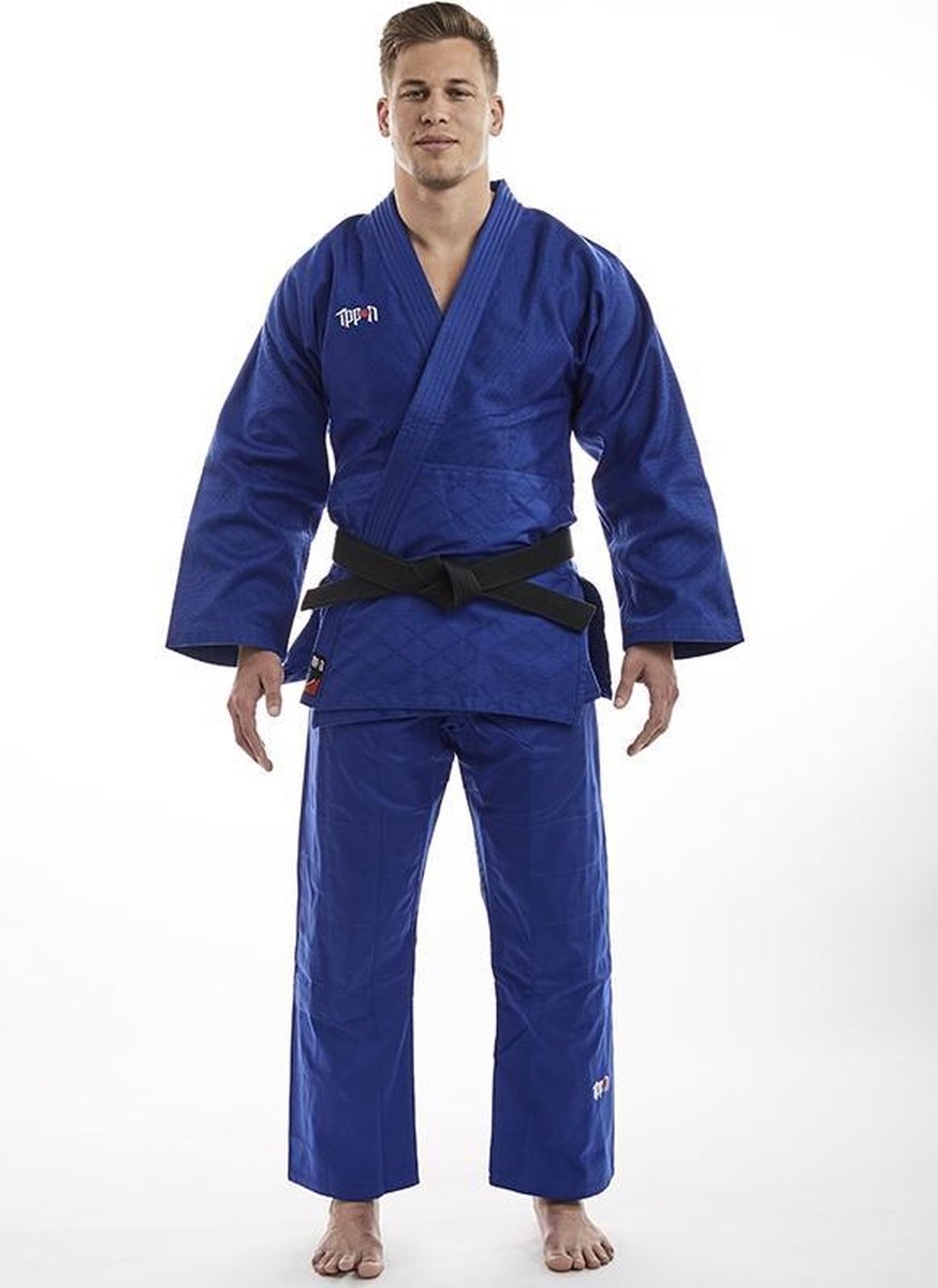 Ippon Gear Basic blauw judopak voor de jeugd - Product Kleur: Blauw / Product Maat: 160