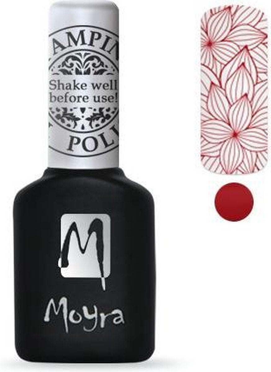 Moyra Stamping Gel Polish 10ml SGP06 RED