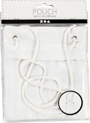 Hangportemonnee Wit 130x150mm - 1 st.