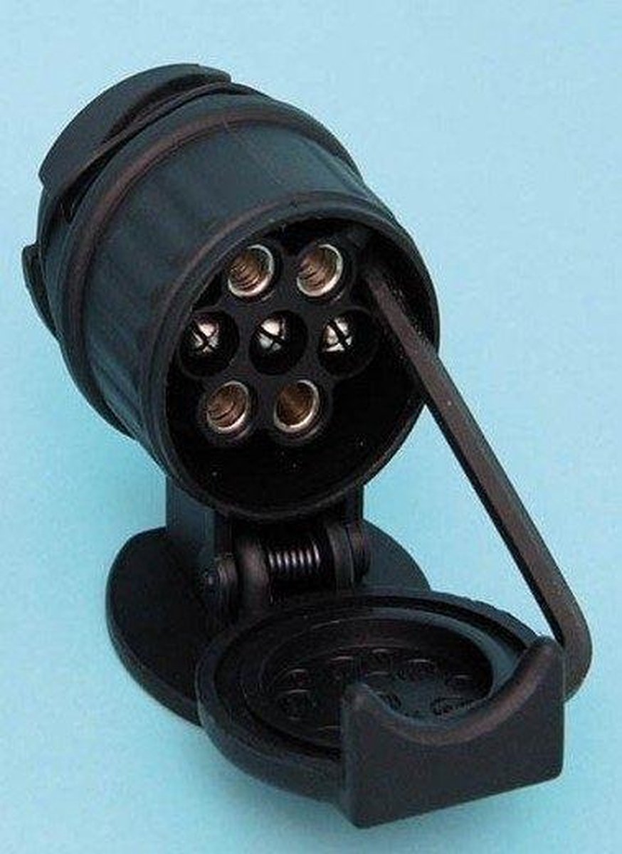 Verloopstekker Aanhanger adapter van 13 naar 7-polig