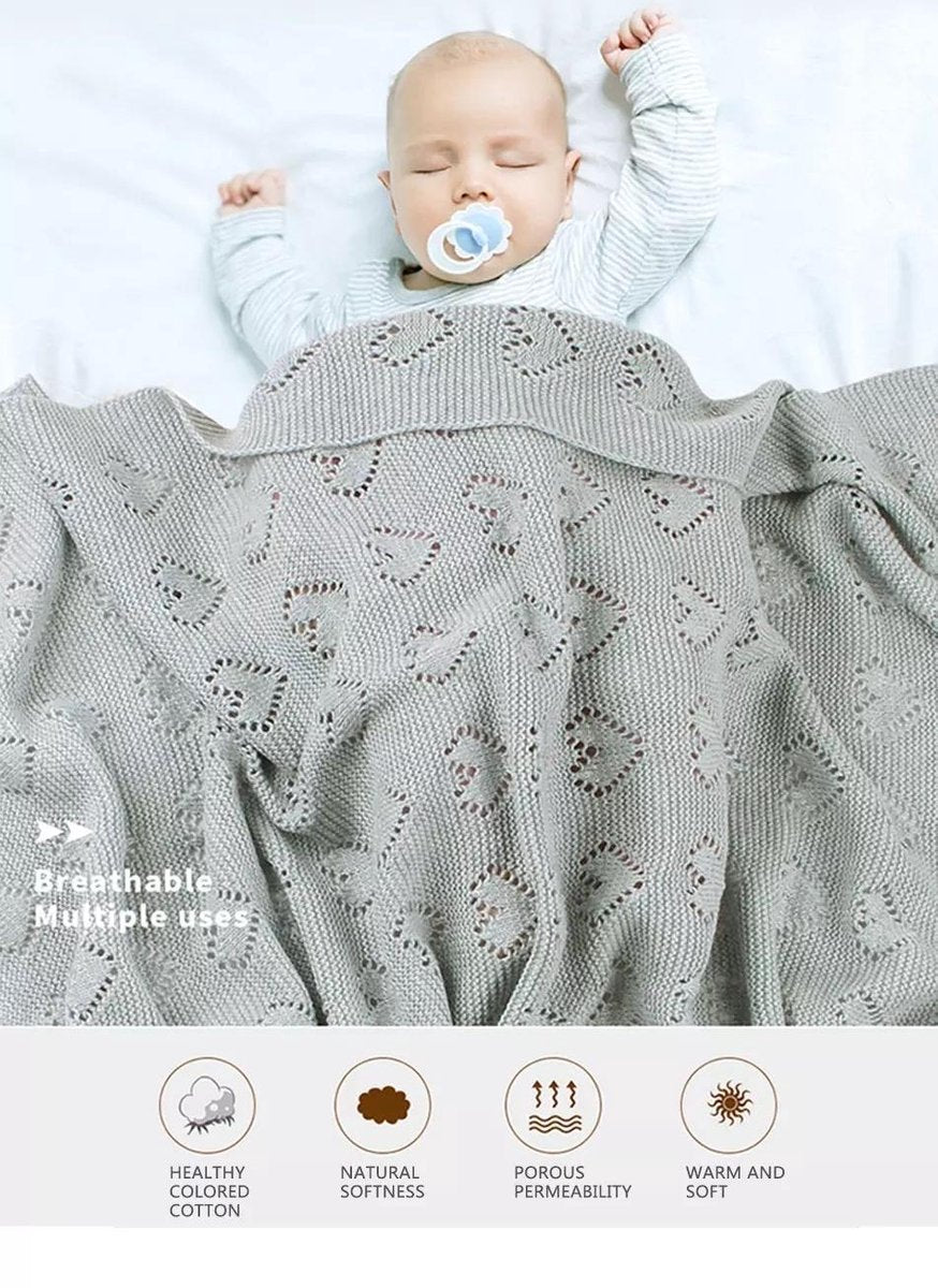 Baby Deken 100x80 100% katoen