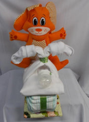 brommer groot hond digger oranje
