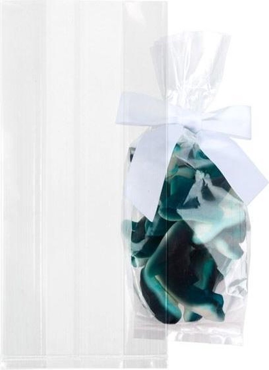 Eco Zijvouwzakjes 89x51x190mm - 100 st