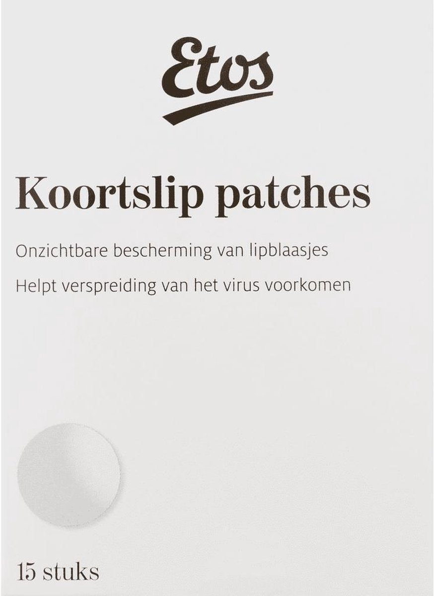 Etos Koortslip Patches - 15 stuks