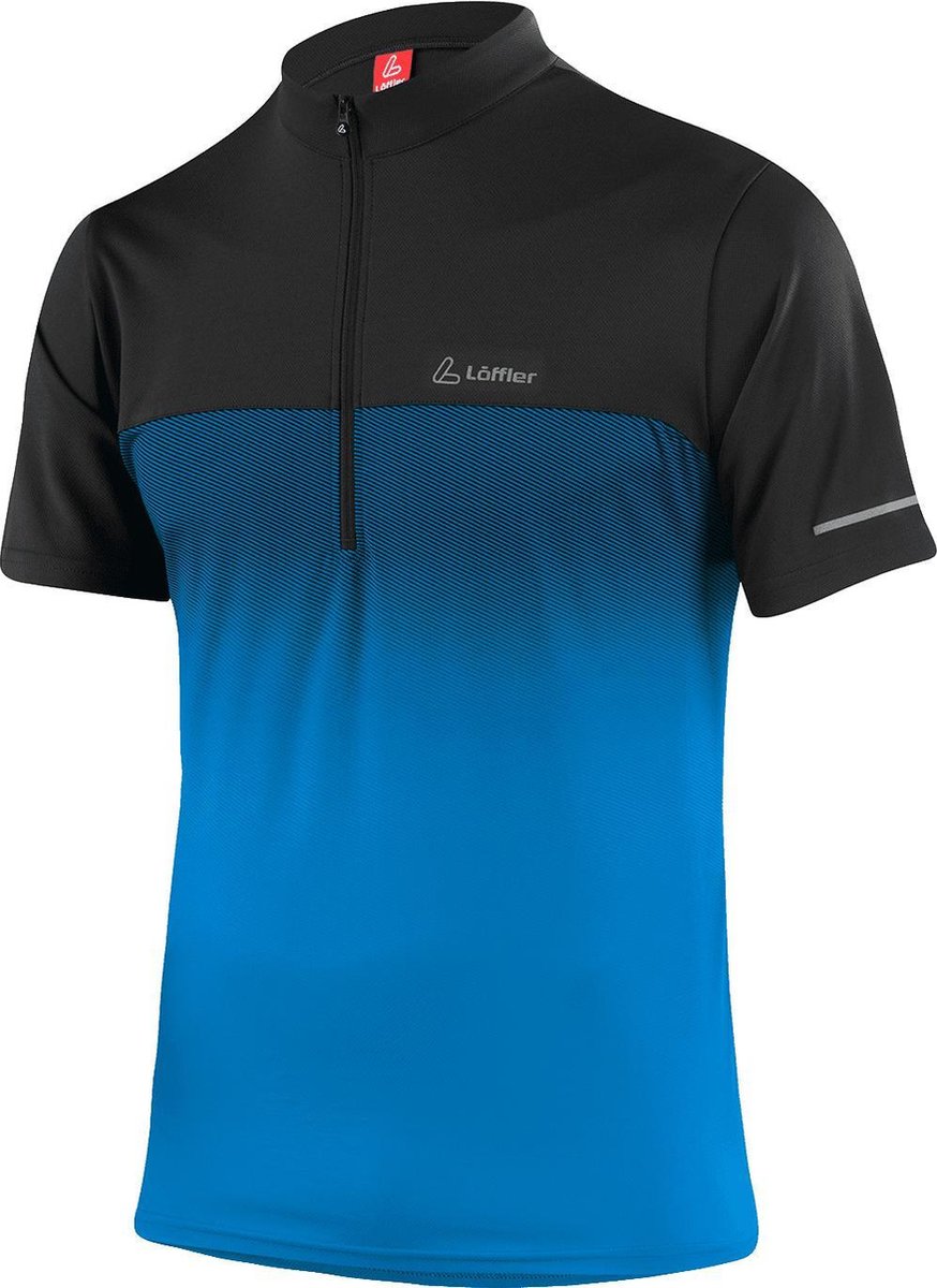 Löffler Fietsshirt Hz Flow 3.0 Heren Polyester Blauw Maat L