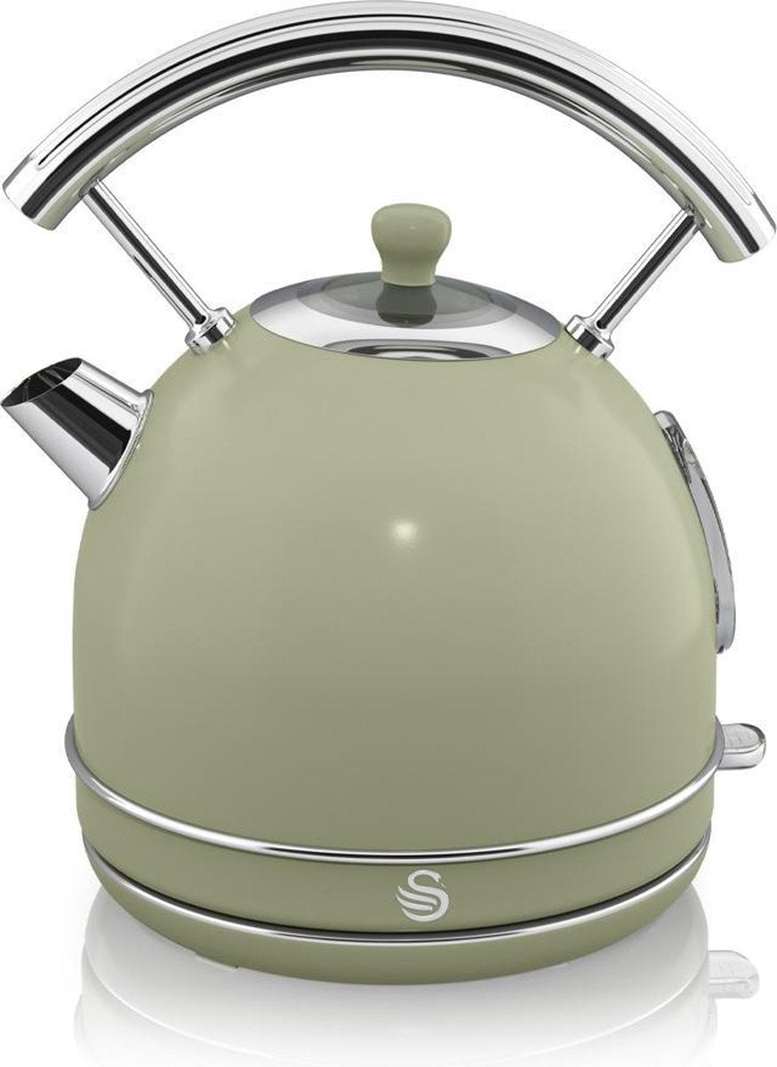 Swan Retro Waterkoker 1.8 Liter Groen