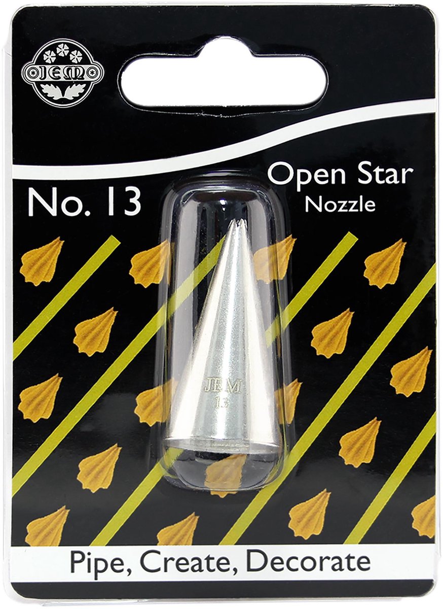 JEM Spuitmondje Open Star Nozzle #13