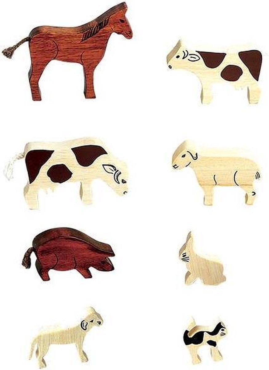 Santoys Boerderijdierenset 8-dlg.