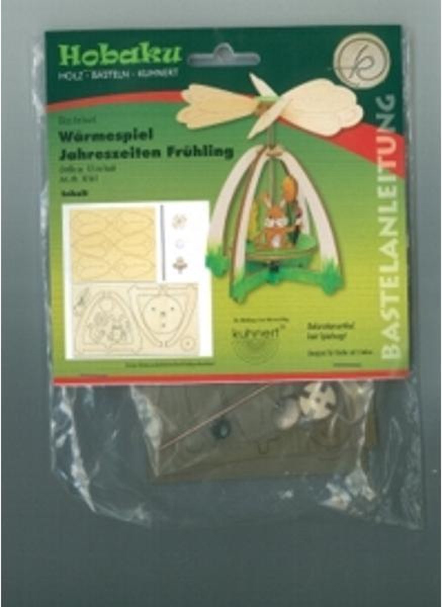 Knutselset lentedraaimolen hout