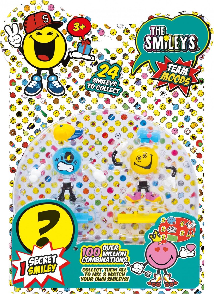Splash Toys Smiley Blister (boos) 3 Figuurtjes